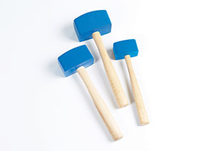 Sorbothane soft-blow mallets